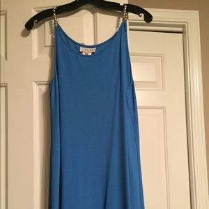 Celine Blue Mini Dress